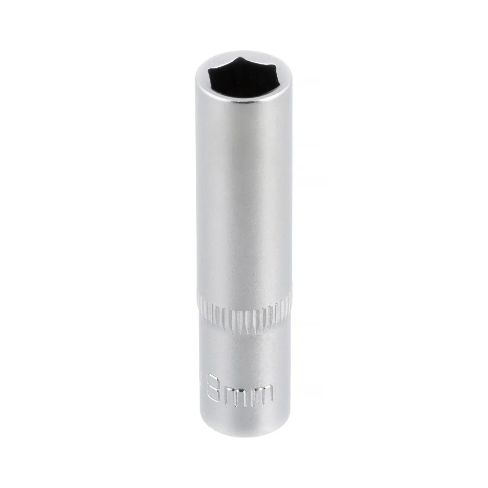PELA 562166 Hylsa drivstorlek, 1/4", 6-kant, lång 8 mm - Bild 2