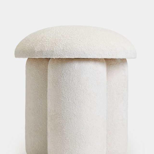 Vynor Sittpuff 45 cm Rund
