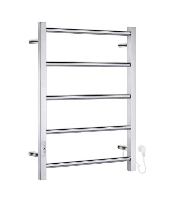 Handdukstork Dry El Med Timer 500x689mm, Blank, Rostfritt Stål | Stuvbutiken - Bild 3