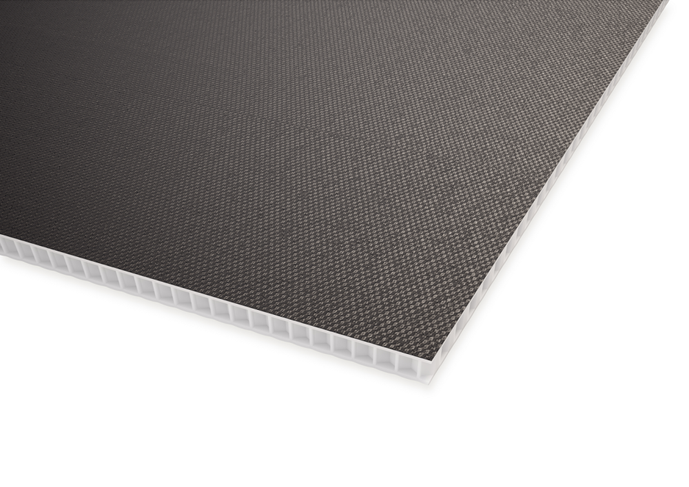 GOPANEL BOARD SV 3000X1260X9,4 SVART SLITSKYDDSGOLV GOP