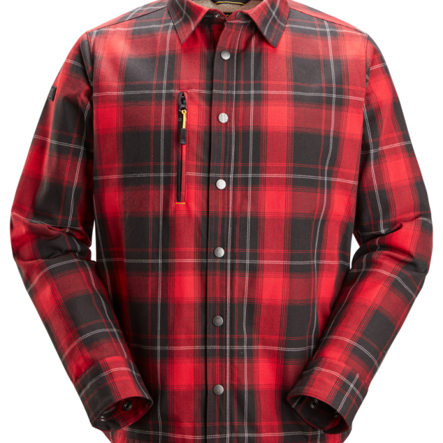 SKJORTA SNICKERS WORKWEAR FODRAD AW CHILIRÖD/, SVART STL 3XL