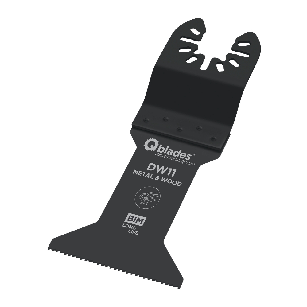 Multisågblad Bi-Metall Open End DW11 19TPI 45mm 5st Qblades