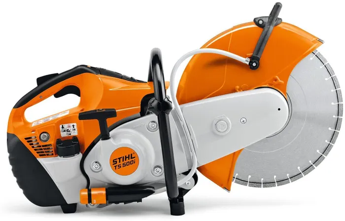 Kapmaskin Bensindriven STIHL 500i 350 mm Med fiberförstärkt och diamantkapskiva