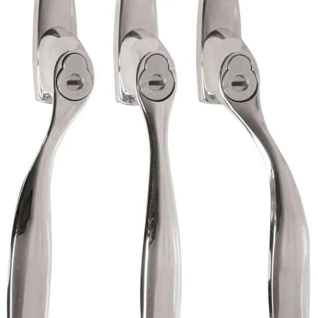 ASSA Fix 7312 R Säkerhetshandtag rakt Blankkrom