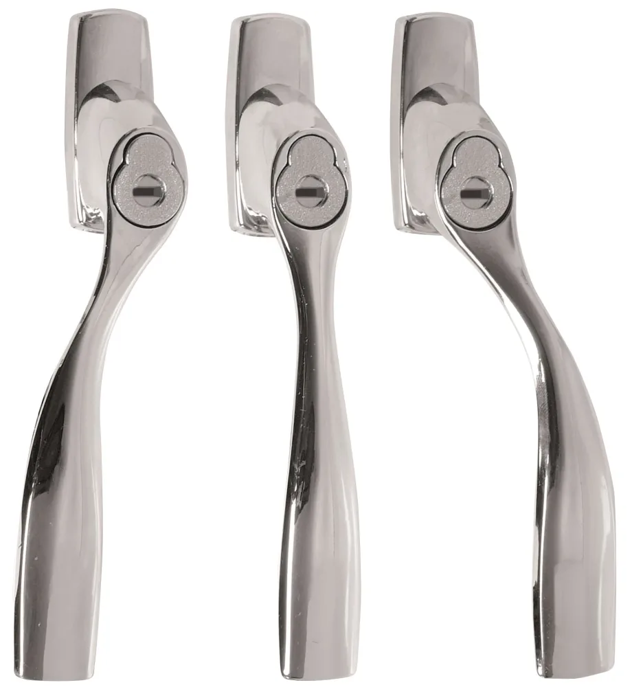 ASSA Fix 7312 R Säkerhetshandtag rakt Blankkrom