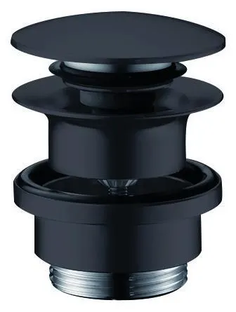 Hansgrohe 50105000 Bottenventil för tvättställ, Push-Open, 1 1/4" Förkromad - Bild 2