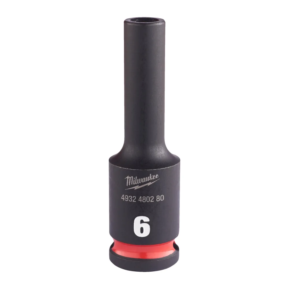 Milwaukee 4932480293 Krafthylsa 3/8", SHOCKWAVE, djup 19 mm