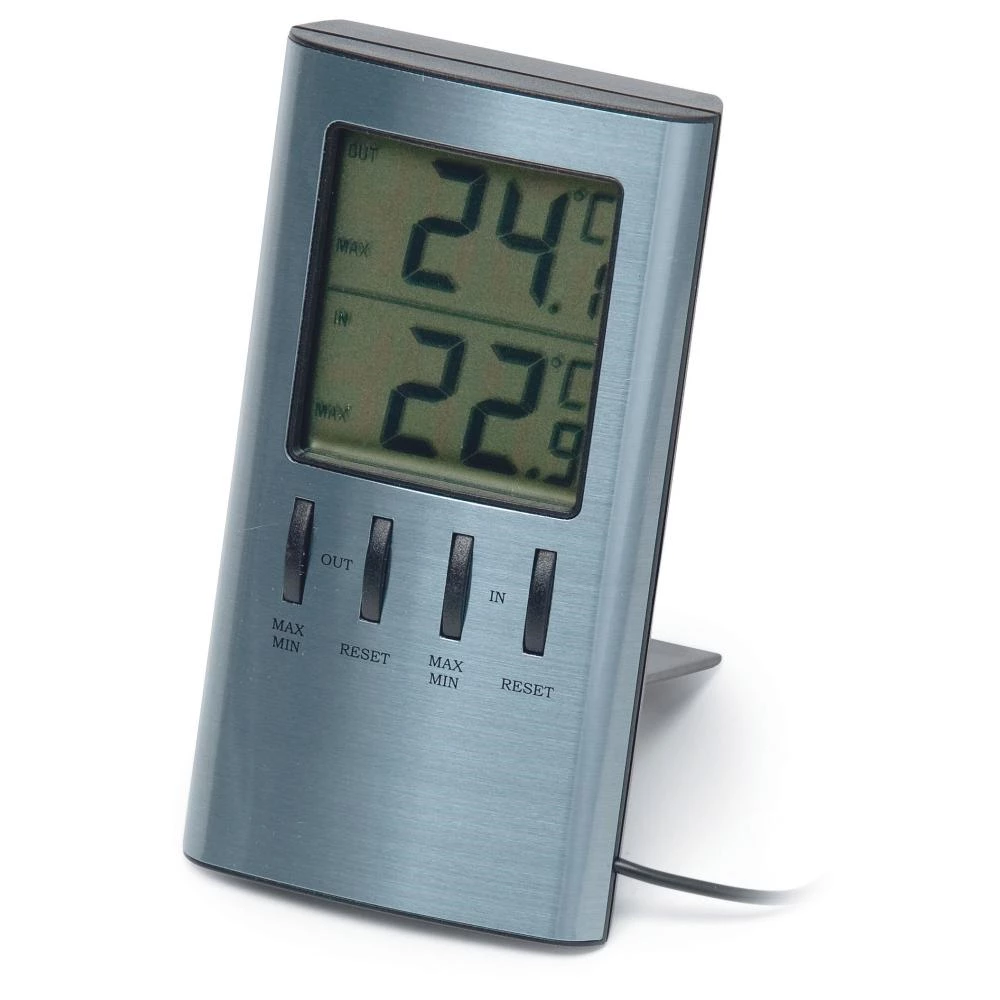 Termometer Digital Inne/Ute 183 Silver - Bild 2