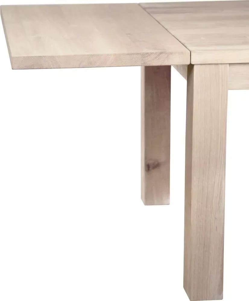 Quebec Klaff 50x100 cm - Vitpigmenterad ek