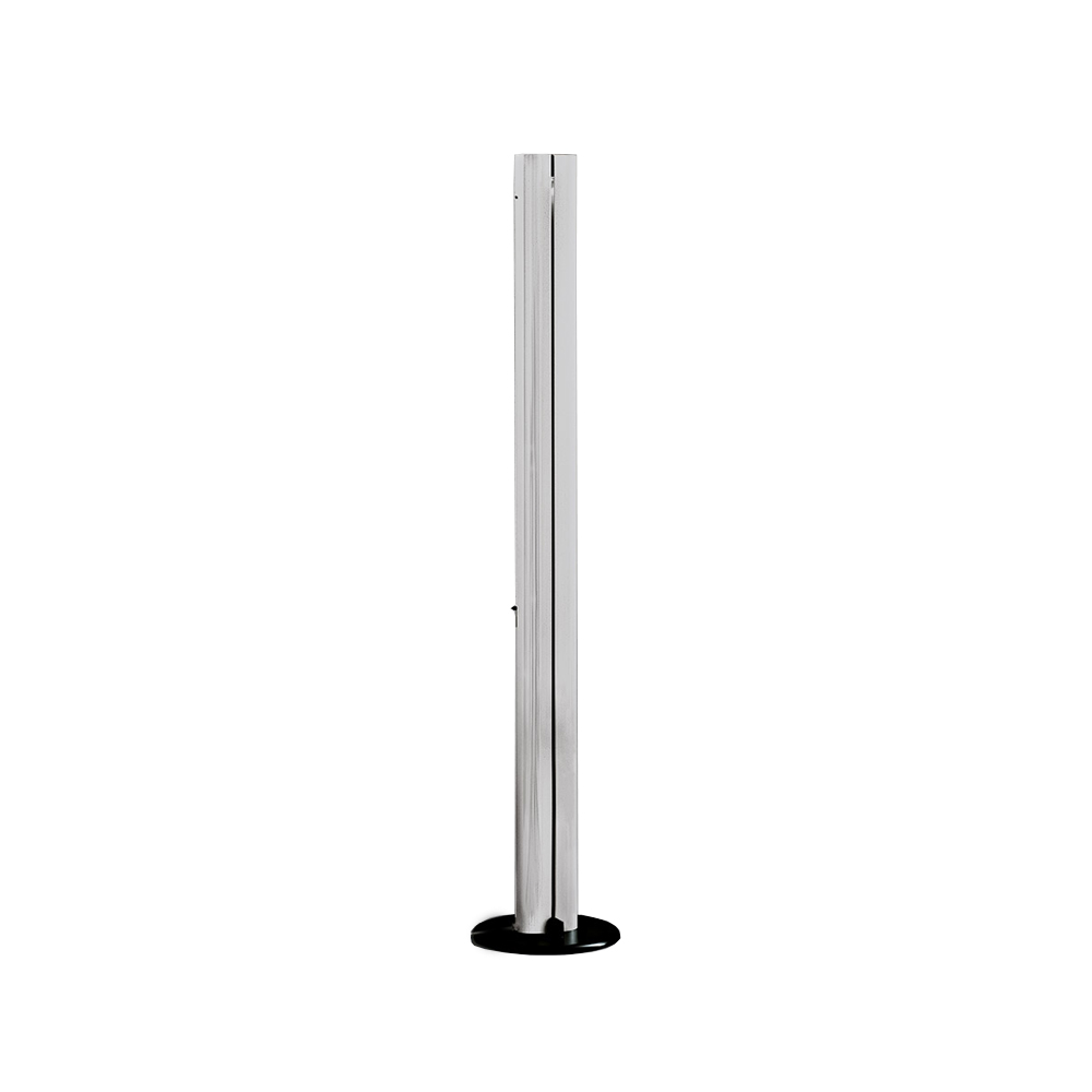 Megaron golvlampa, Aluminium