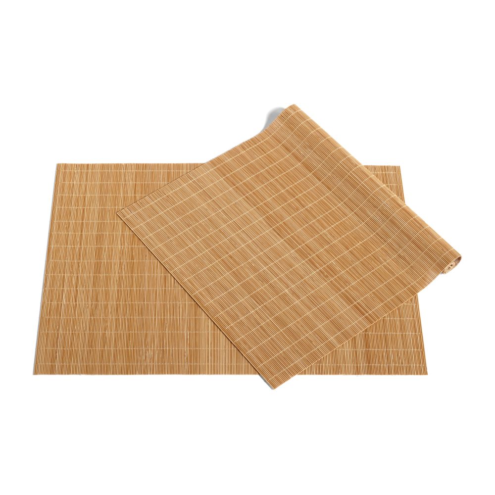 Bamboo bordstablett 31x44 cm 2-pack, Naturfärgad
