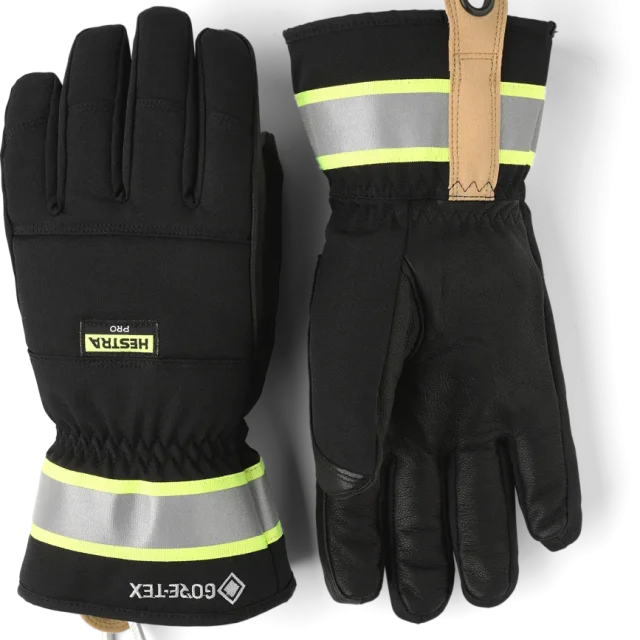 Hestra Pro 74640-10 Gore-Tex Bas 5-f Vinterhandske vattentäta med Gore-Tex, svart 10