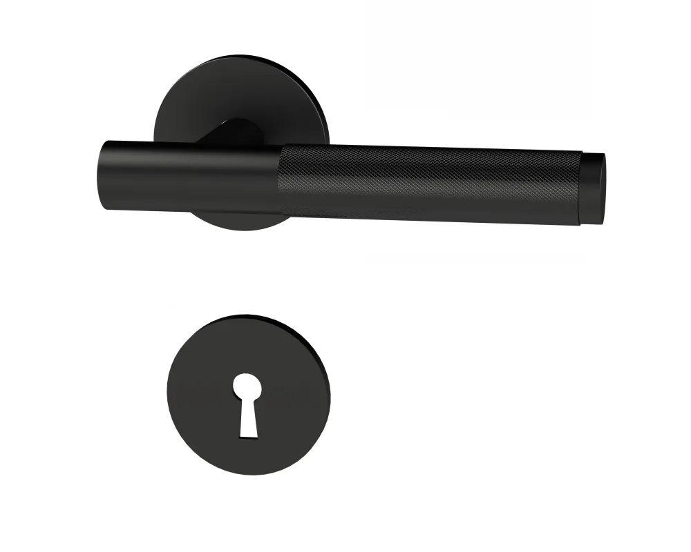 Habo 31161 Dörrhandtag svart