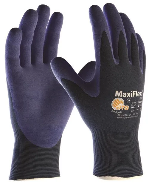 ATG MaxiFlex ELITE 34-274 Montagehandske blå 11