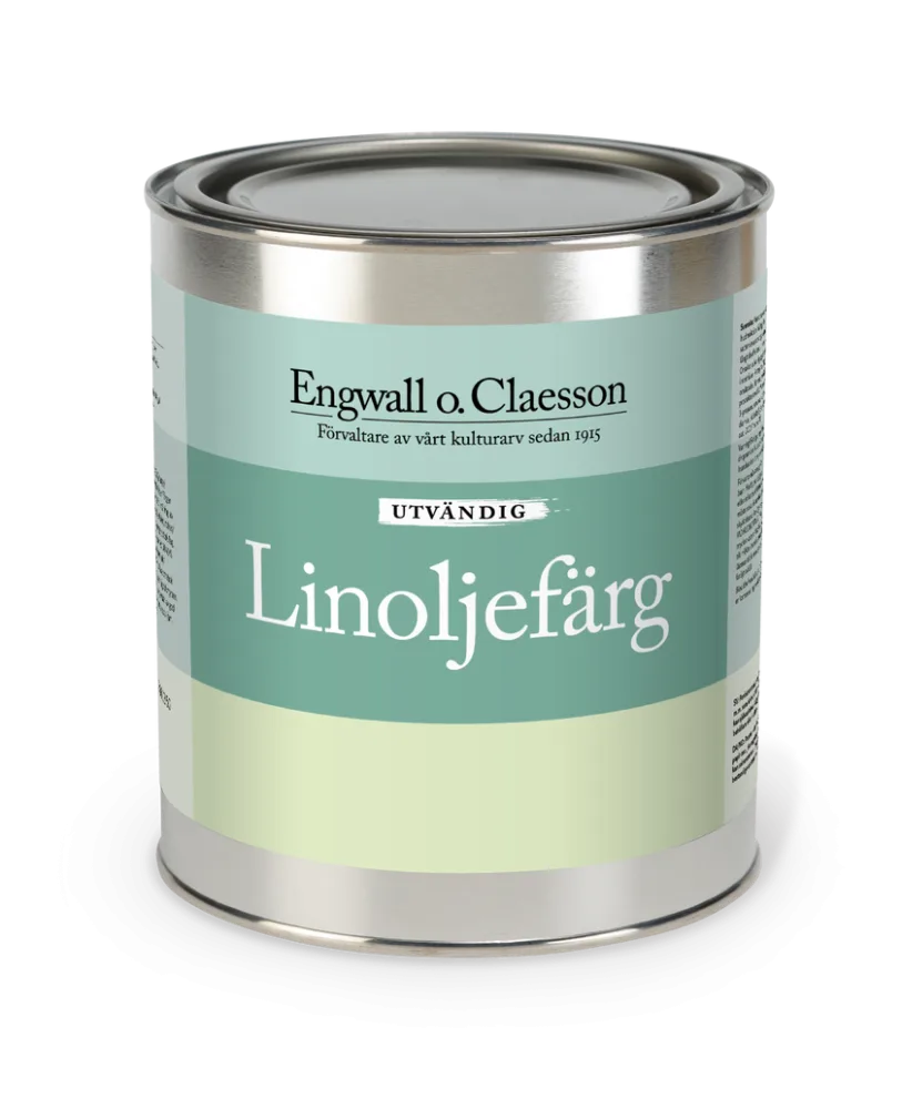 Linoljefärg utvändig 1 L Bränd Terra 1A-44