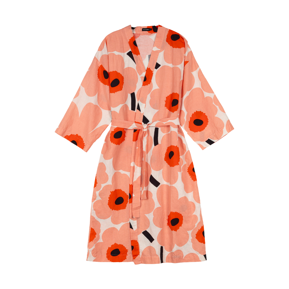 Unikko badrock L/XL, Off white-coral-orange red-charcoal