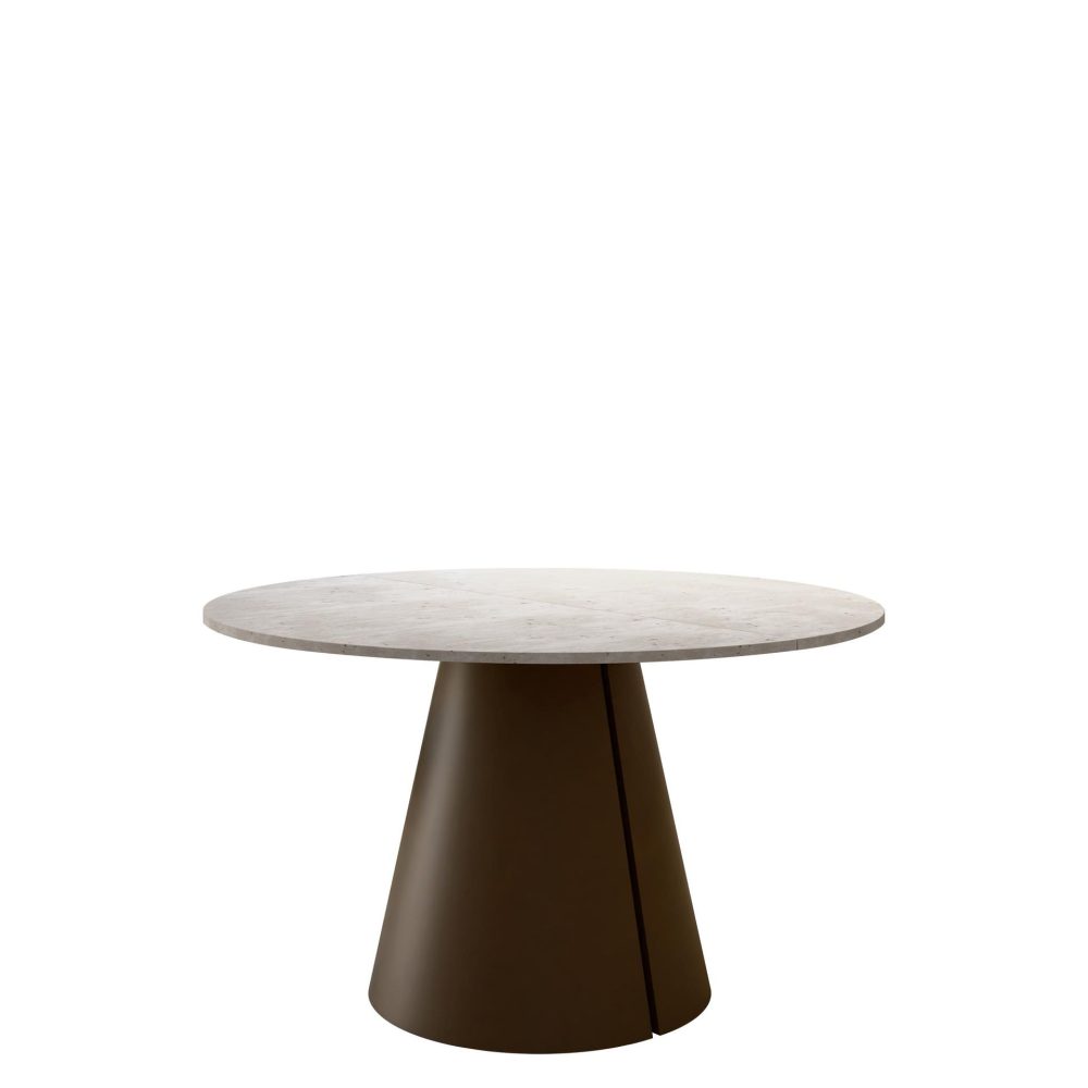 Aurion Matbord Rund Förlängningsbart 120-196 cm