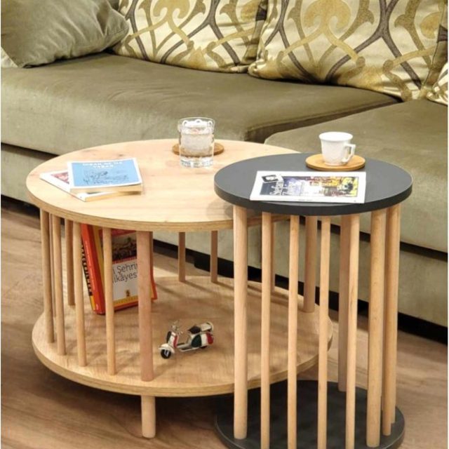 Belvo Soffbordsset 60x43 cm