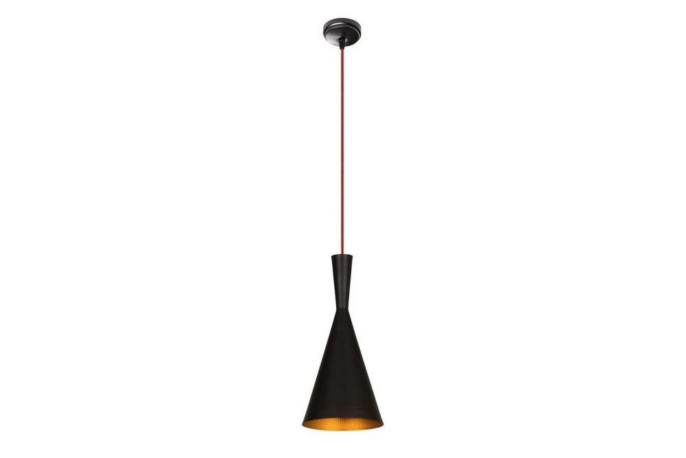 Taklampa Mangol Svart / Röd Diameter: 19 cm
