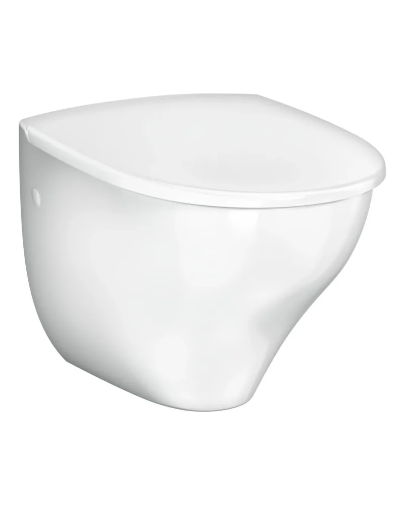 Gustavsberg Nautic 1530 WC-skål vägghängd Med Soft Close/Quick Release-sits och Ceramicplus - Bild 2