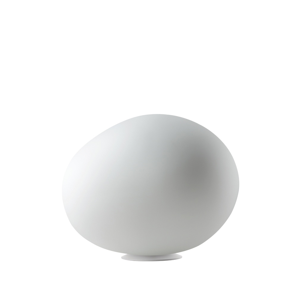 Poly Gregg grande bordslampa, vit