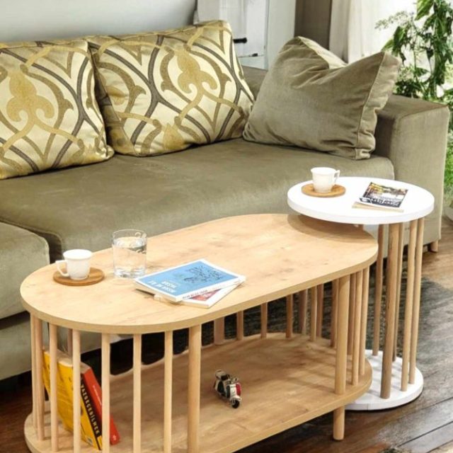 Belvo Soffbordsset 90x43x45 cm