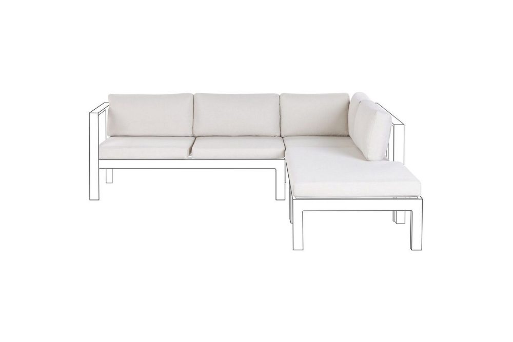 Kuddfodral Messina Vit