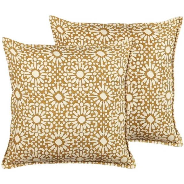 Prydnadskuddar Ceiba set om 2 Beige