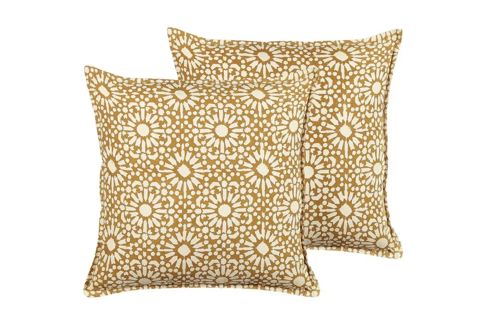 Prydnadskuddar Ceiba set om 2 Beige
