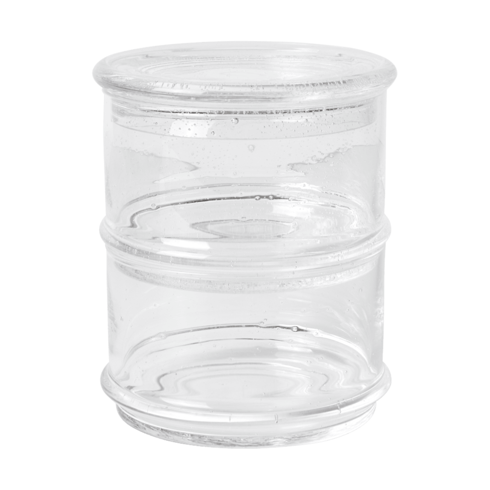 Boya stapelbara burkar, 2 delar, Clear