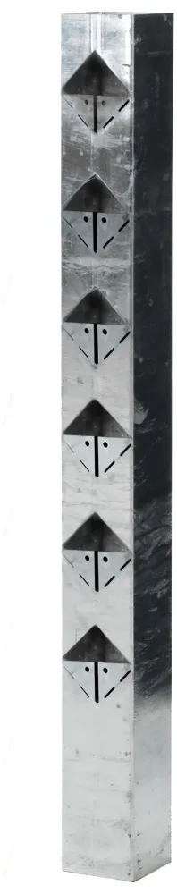 Jabo Öckerö 10251 Staketstolpe galvaniserat, 715x70x70 mm Mellan - Bild 2