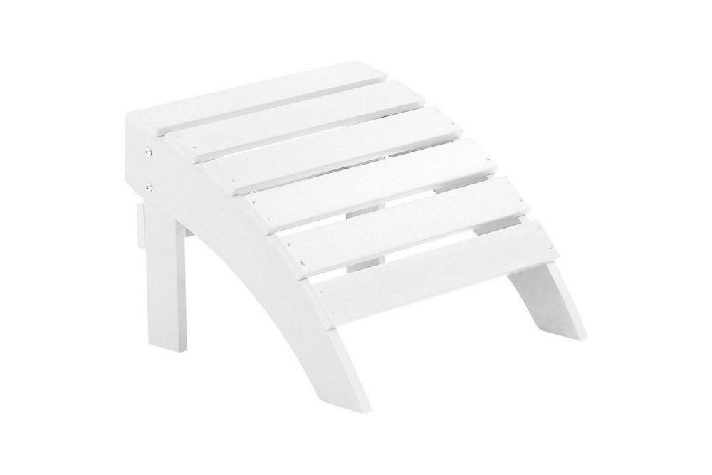 Fotstöd Adirondack Vit
