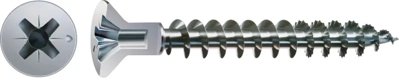 SPAX 0271010450505 Träskruv TFX, FZB, MED HÅL, ETA12/0114 4,5 x 50 mm, 500-pack