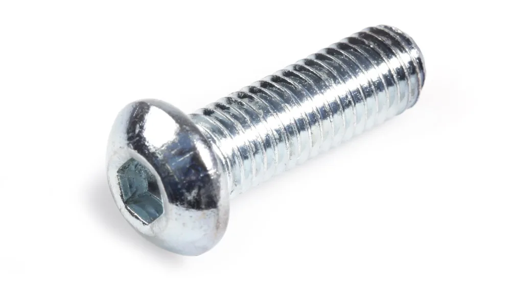 REYHER 073801100060016 Sexkanthålsskruv M6 K6S 10.9, FZB, ISO 7380 M6 x 16 mm, 500-pack
