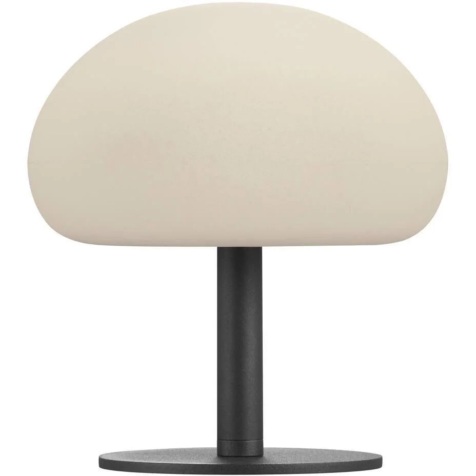 Nordlux SPONGE 2018135003 Bordslampa med 4,8W LED, IP65, svart/vit Diameter: 200 mm
