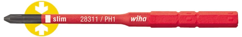 Wiha slimBit 34583 Bits PH, 75 mm,1000 V PH1x75 mm - Bild 2