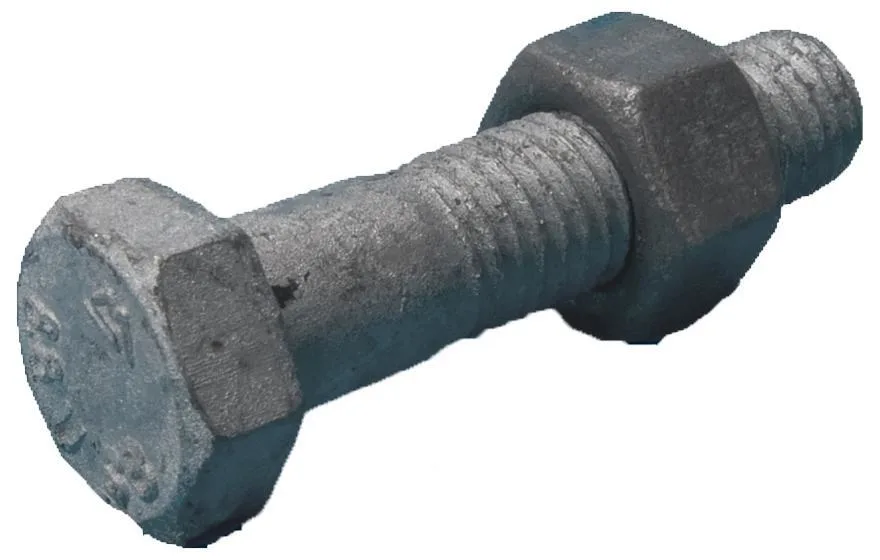 Z 1129116320 Stålbyggnadsskruv M16 delgängad, 8.8, FZV ISO 4014/4032 16 x 320 mm, 5-pack