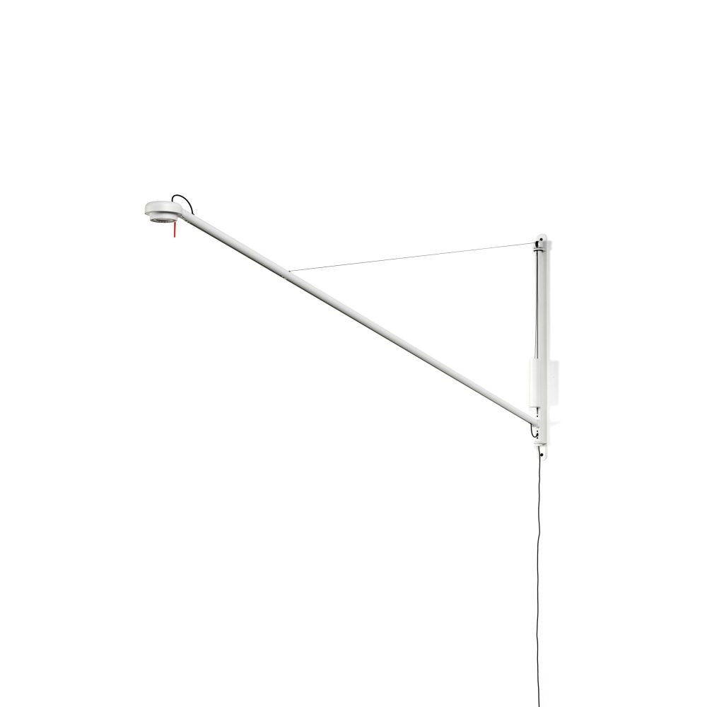 Fifty-Fifty vägglampa, Cream white