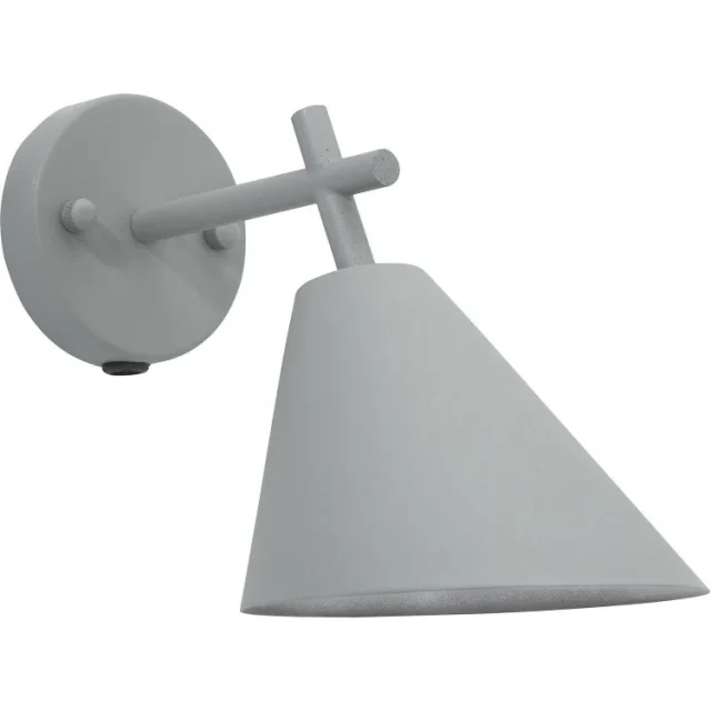 PR Home Nils 121907 Vägglampa 230 V, IP44, grå, 33 cm