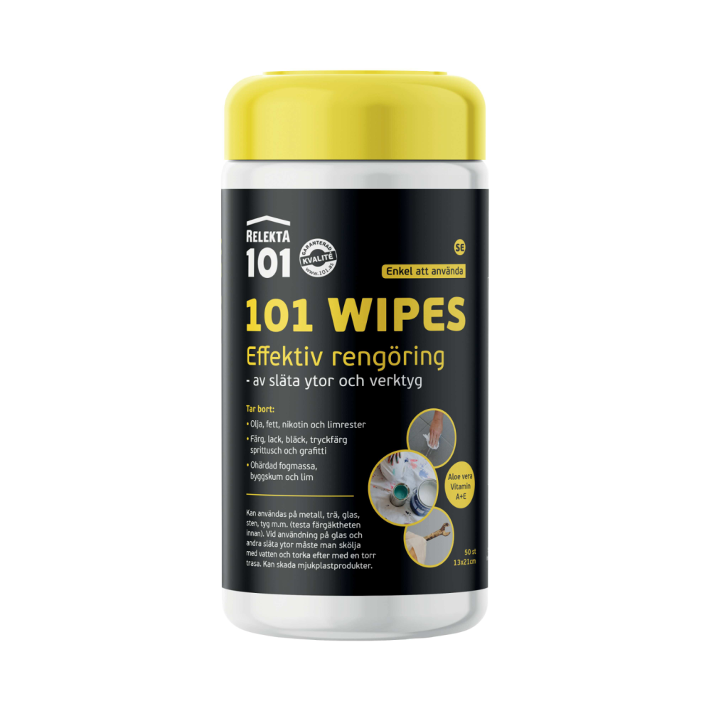 RENGÖRINGSDUKAR WIPES 101 50P RELEKTA