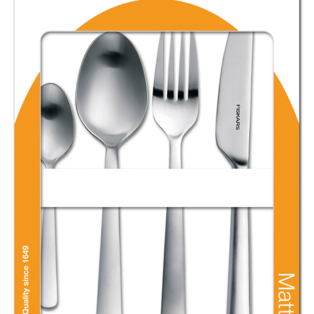 BESTICKSET FISKARS 16-DEL MATTPOLERADE, FUNCTIONAL FORM