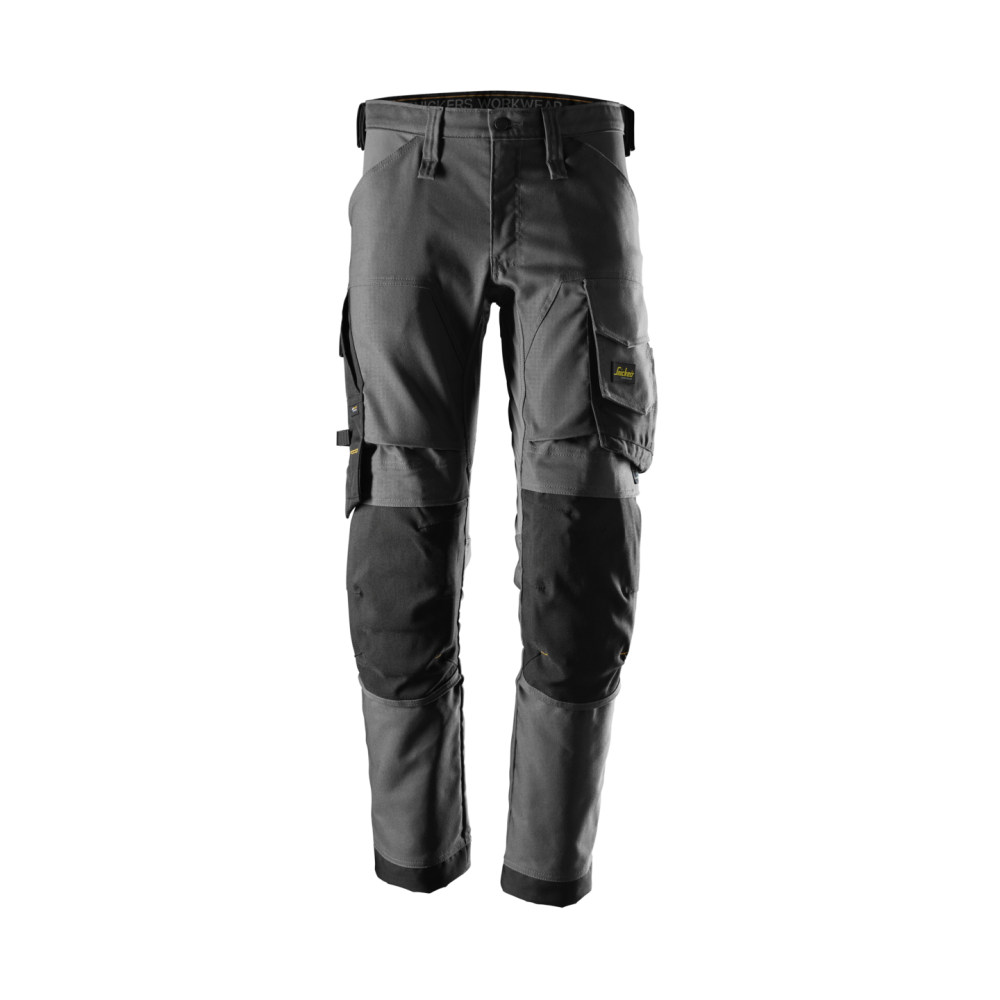 STRETCHBYXA CANVAS AW STÅLGRÅ/SVART STL 204