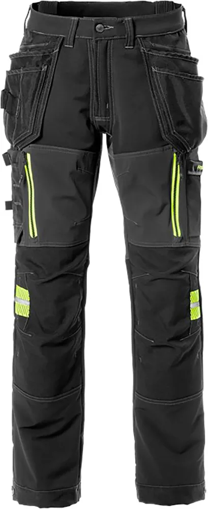Fristads 2566 STP Arbetsbyxa svart D92
