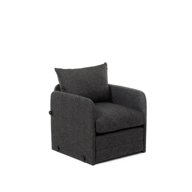 1-sits bäddsoffa Rubby Mörkgrå