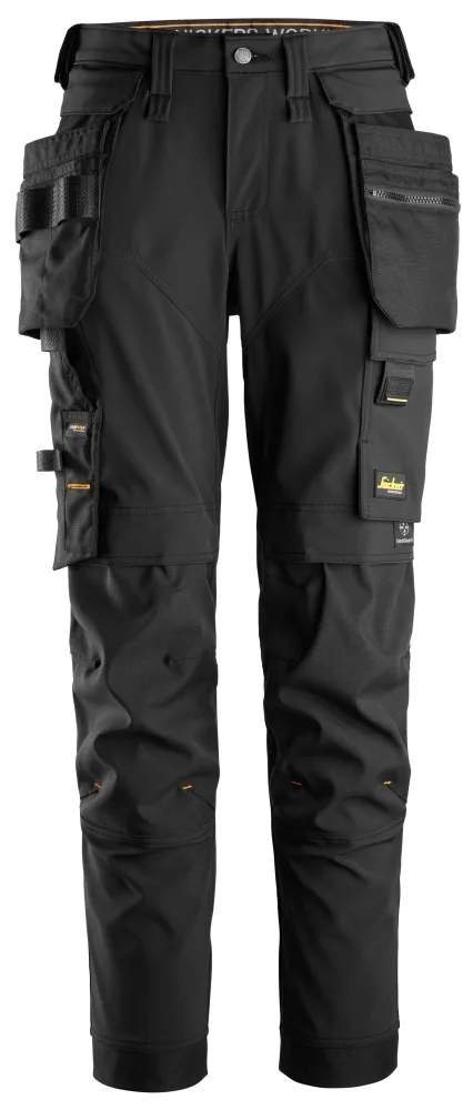 Snickers Workwear 6775-0404 Arbetsbyxa svart 18