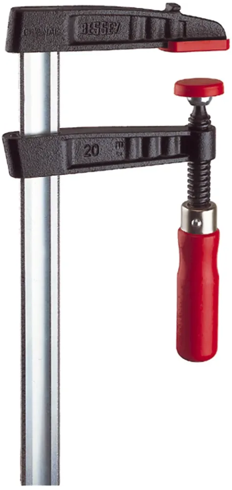 Bessey TG40 Skruvtving Kulledande tryckbrickor som skyddar Spännvidd 400 och djup 175 mm - Bild 2