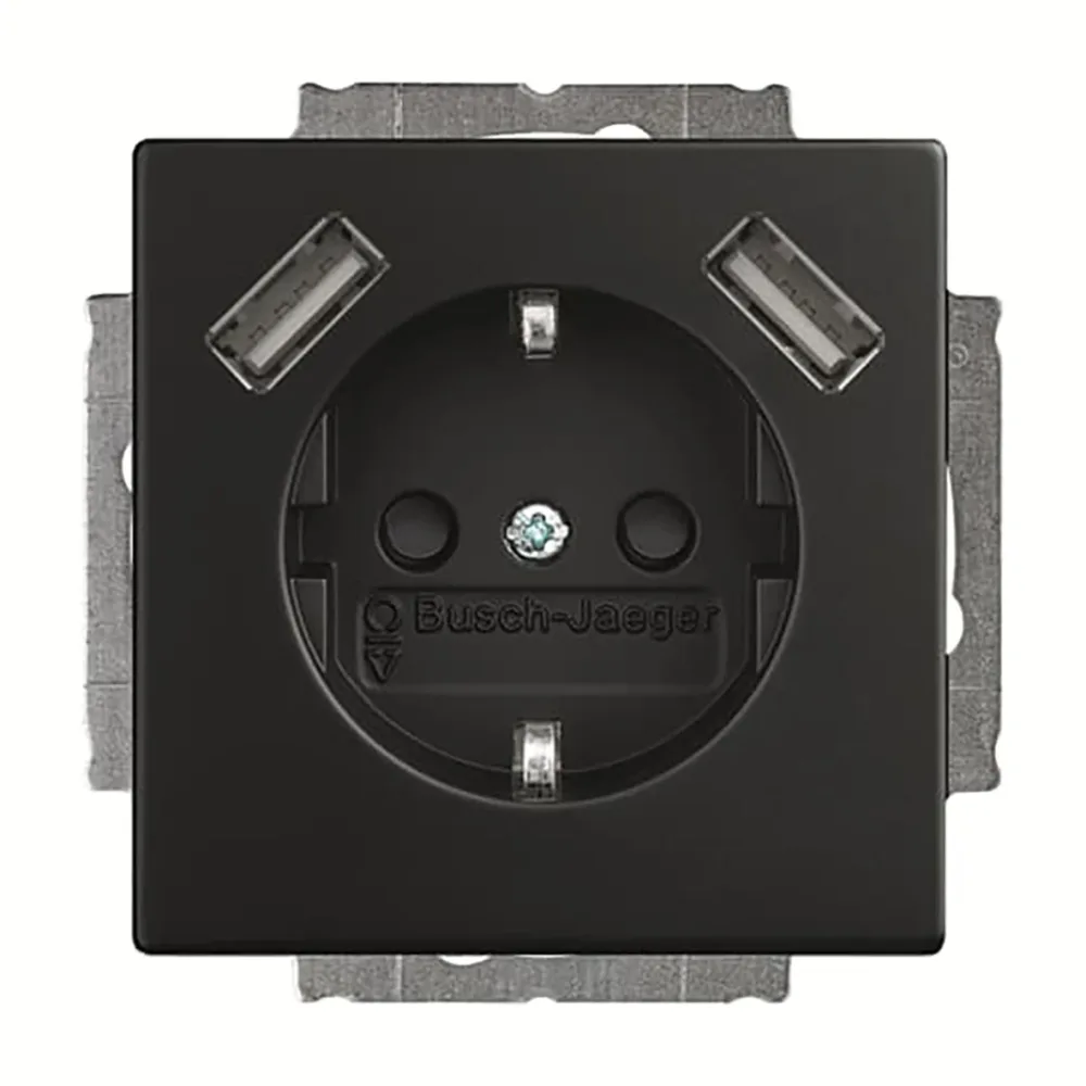 ABB 2CKA002011A6280 USB-uttag Mattsvart - Bild 2