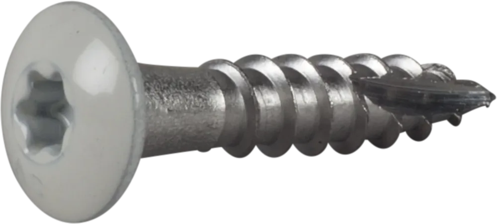 ESSVE 590406 Rännkroksskruv 4,8 mm Ø, vit, TX20 35 mm, 250-pack - Bild 2