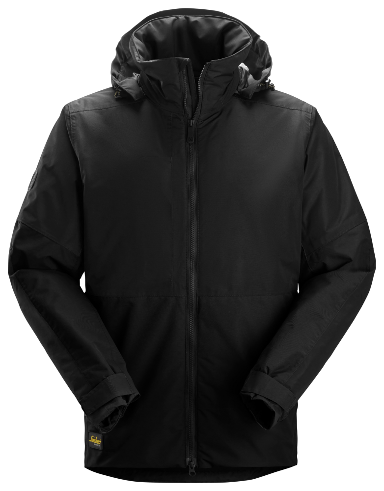 VINTERJACKA SNICKERS WORKWEAR FODRAD AW WP, SVART STL XL
