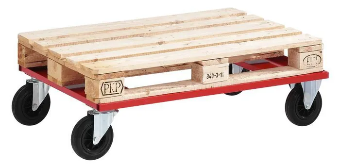 PALLVAGN LÅG RÖD
